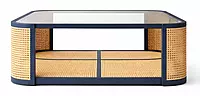 Cabana Natural Cane Coffee Table