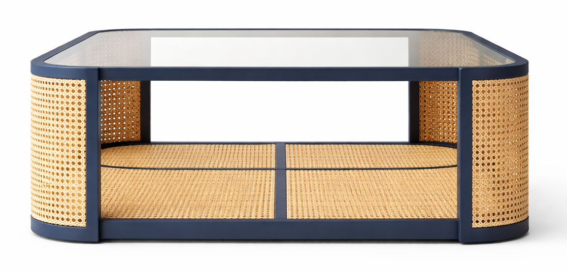 Cabana Natural Cane Coffee Table
