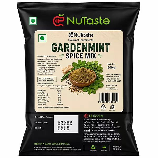 Nutaste - Gardenmint Spice Mix 500 g