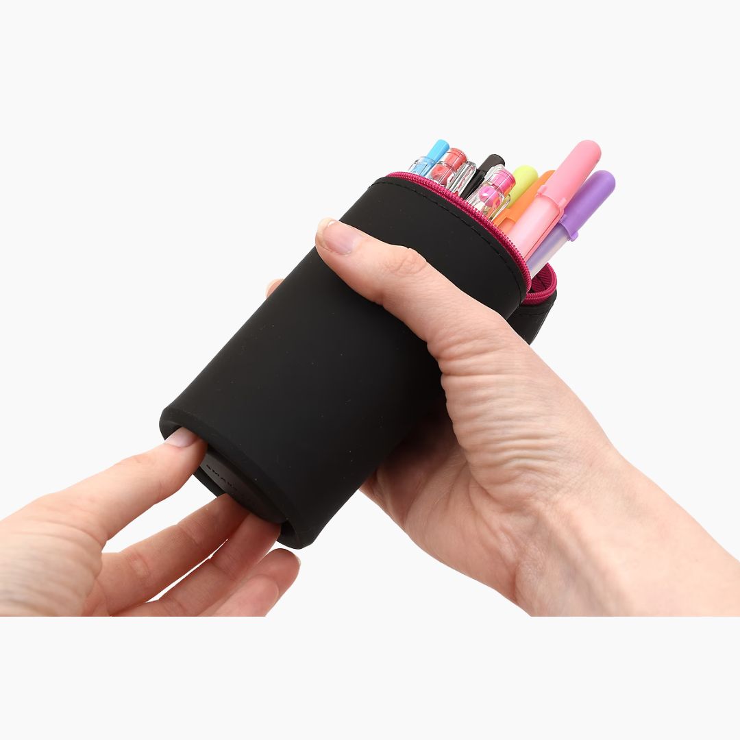 LIHIT LAB PUNI LABO STAND PEN CASE, LARGE LIHIT LAB PUNI LABO STAND PEN CASE, LARGE