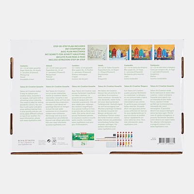 9011613M Art Creation Gouache Color Box Combi Set 9011613M Art Creation Gouache Color Box Combi Set