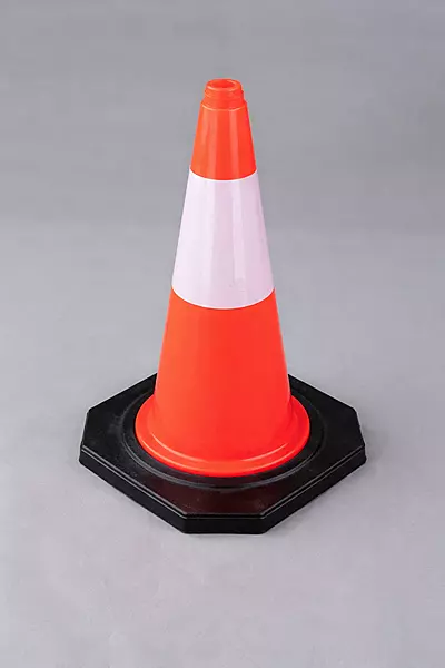 Safety Cone with reflective tape