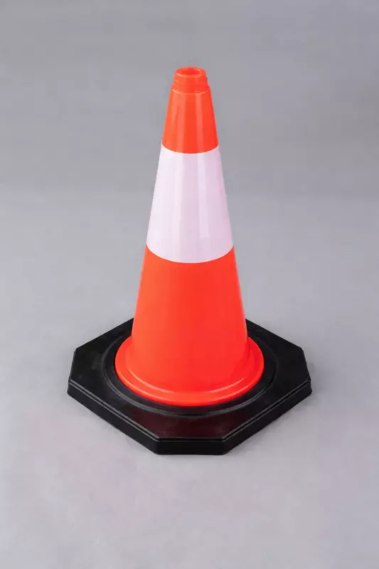 Safety Cone with reflective tape