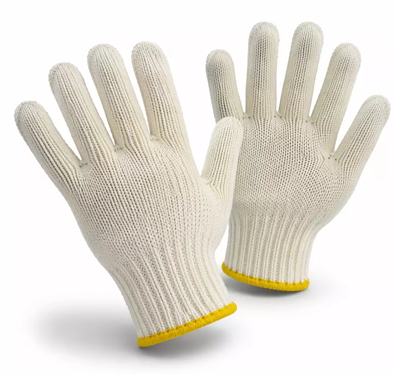 Atlas Knitted Hand Gloves - 60 Gm WHITE
