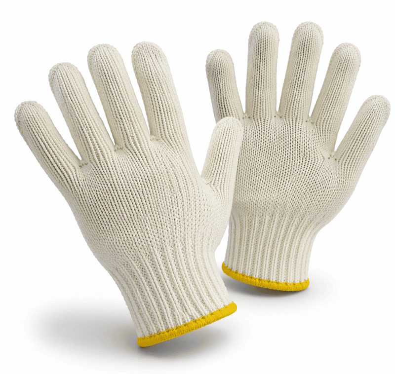 Atlas Knitted Hand Gloves - 60 Gm WHITE