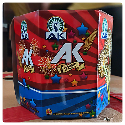 12 Shot Crackling Color