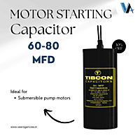 Tibcon 60-80 MFD 275 V Motor Starting Capacitor
