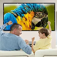 Tonzo Fabric 16:9 Projector Screen (100 Inch)