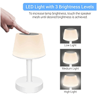 Portronics iLUMI Lamp with Speaker