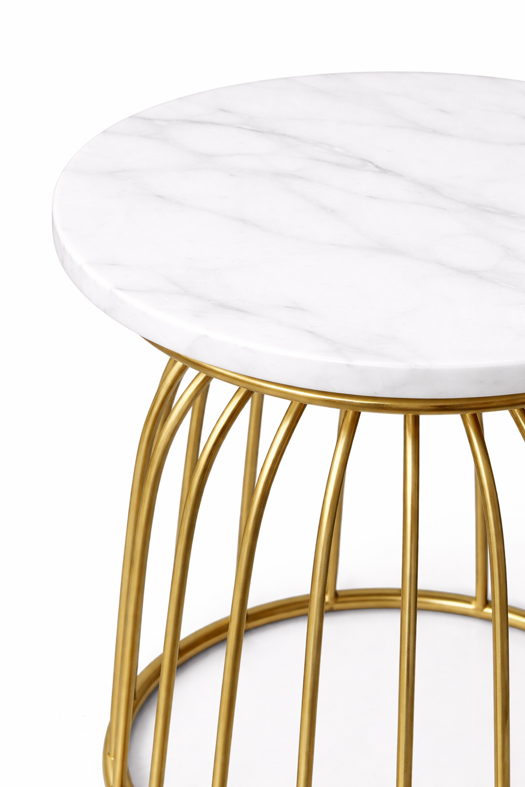 Brom Marble Top Sofa Peg Table