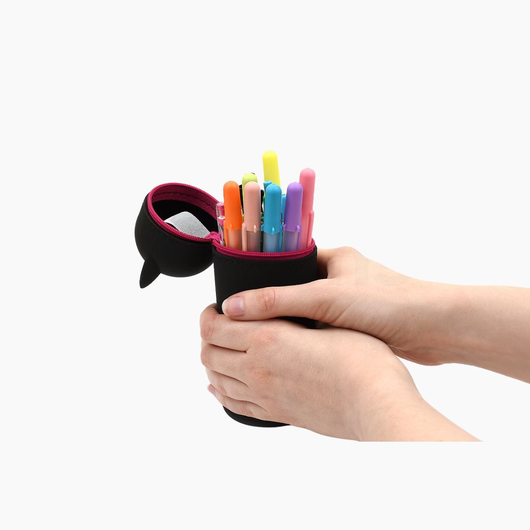 LIHIT LAB PUNI LABO STAND PEN CASE, LARGE LIHIT LAB PUNI LABO STAND PEN CASE, LARGE