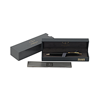 PARKER ASTER LAQ BK GOLD TRIM  BALL PEN