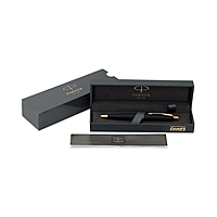 PARKER ASTER MATT BLACK GOLD TRIM  BALL PEN