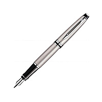 Waterman Expert Stainless Steel CT Fountain Pen – Medium Nib
