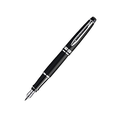Waterman Expert Matte Black CT Fountain Pen – Fine Nib Waterman Expert Matte Black CT Fountain Pen – Fine Nib