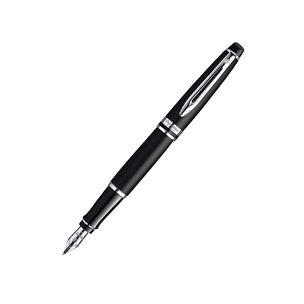 Waterman Expert Matte Black CT Fountain Pen – Fine Nib