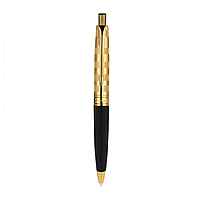 PARKER ASTER DELUXE BLACK & GOLD TRIM  BALL PEN