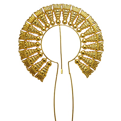 God Ornament Goddess Decorative Leaf Crown/Kireedom God Ornament Goddess Decorative Leaf Crown/Kireedom