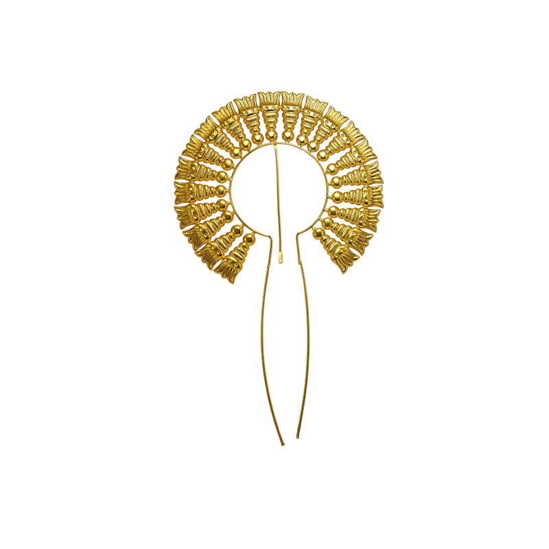 God Ornament Goddess Decorative Leaf Crown/Kireedom God Ornament Goddess Decorative Leaf Crown/Kireedom