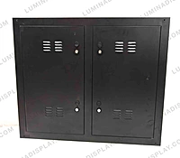 MS GI outdoor LED cabinet 1152 x 960 mm for P6 192 x 192 modules, back service – Lumina
