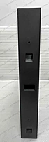 Grey powder-coated MS GI outdoor LED cabinet 1280 x 800 mm, back-service frame – Lumina