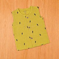 Muted Yellow Ethnic Cotton Jabla