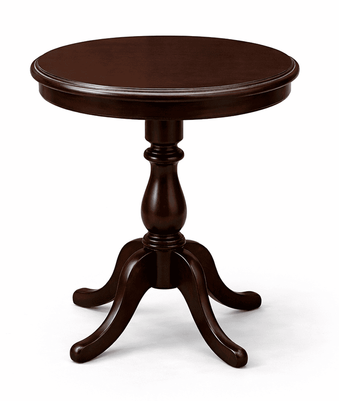 Tetra Spindle Accent Sofa Peg Table