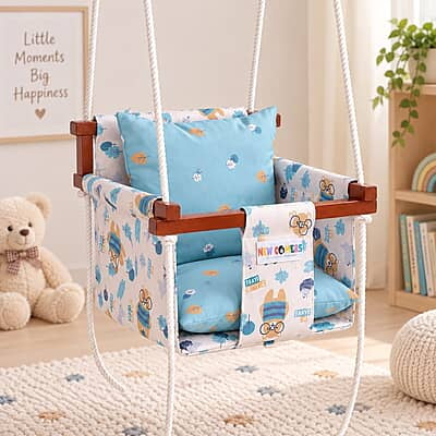Baby Hanging Cotton Swing - Teddy Tales