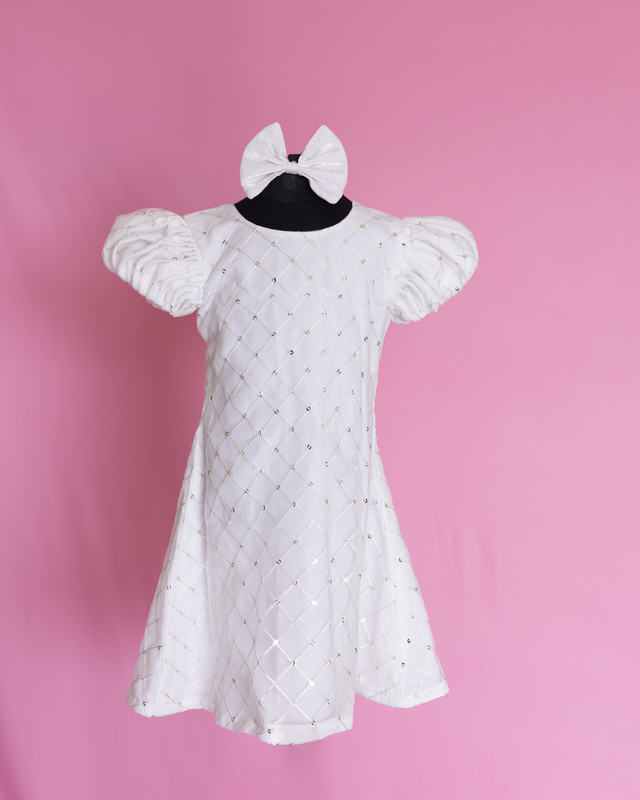 Frosted Ruffles Princess Gown