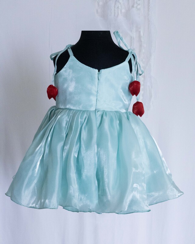 Pastel Blue Blossom Dress