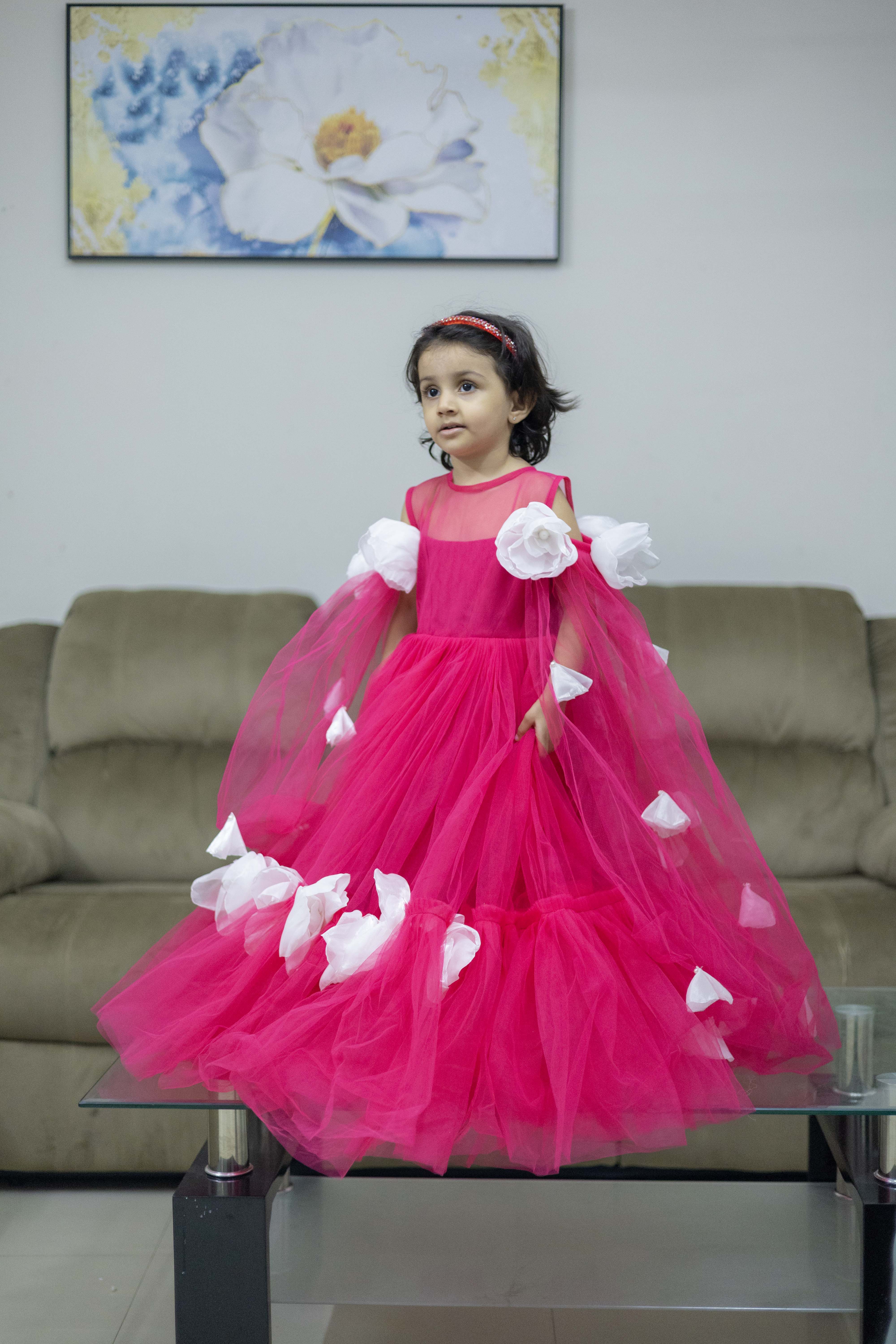 Royal Magenta Enchantment Dress