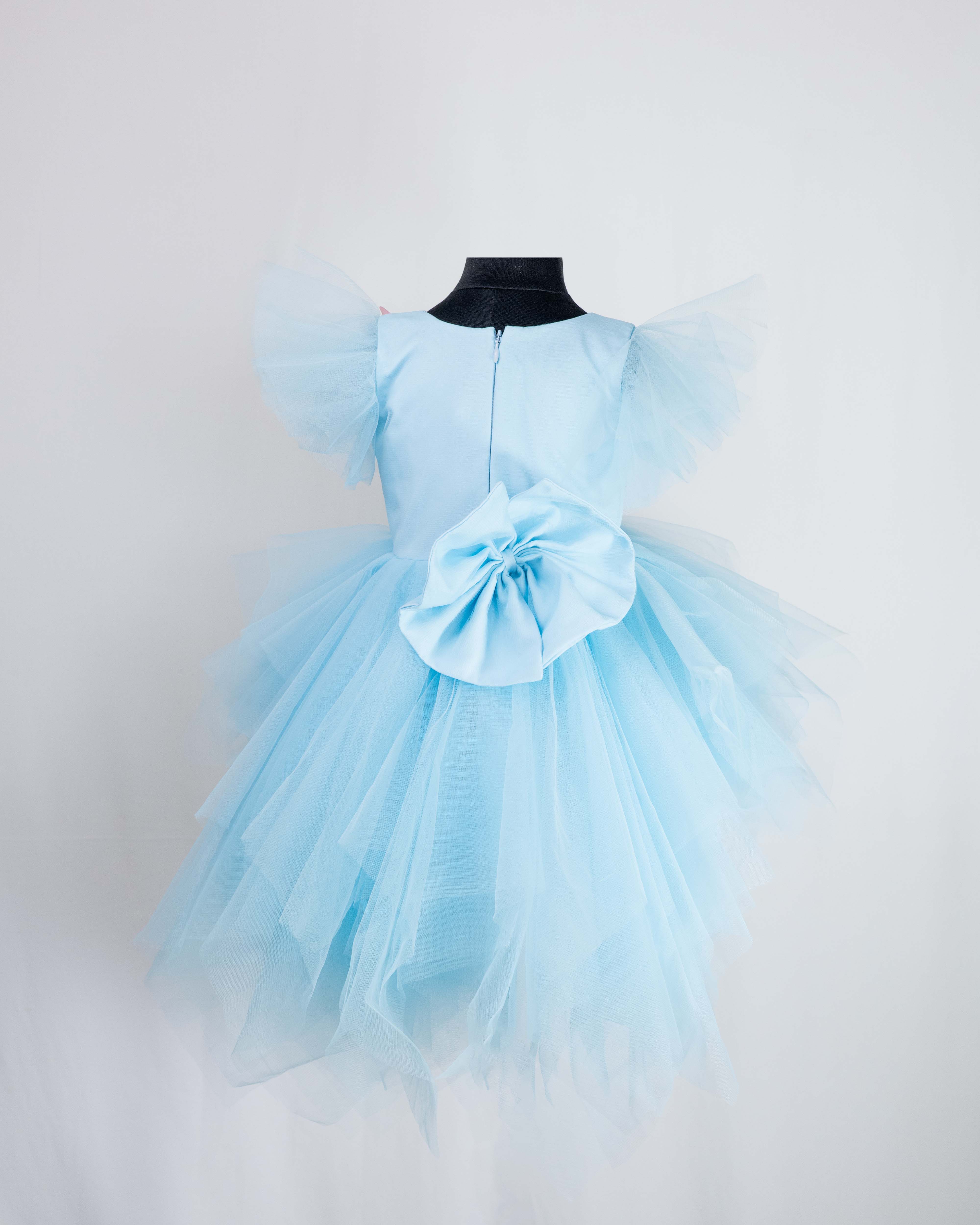 Crimson Symphony Dress