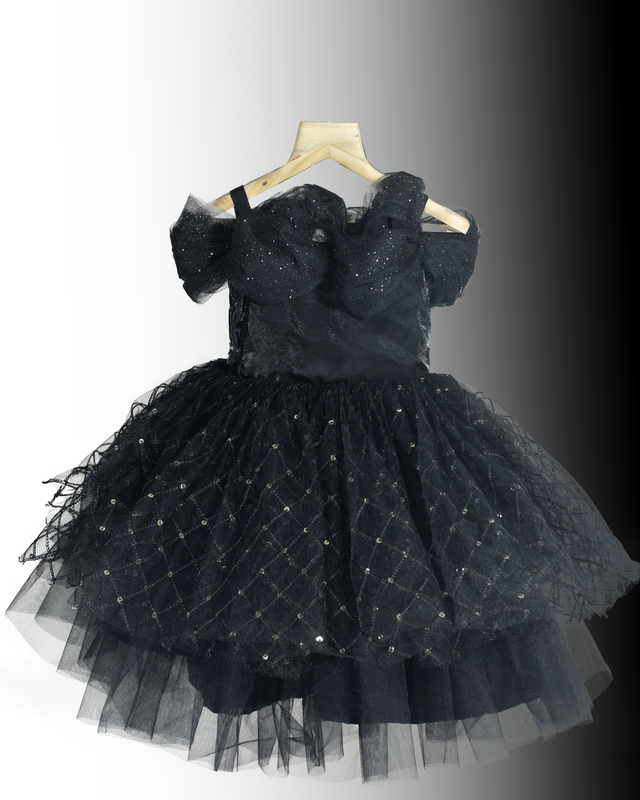 Midnight Sparkle Tutu Dress