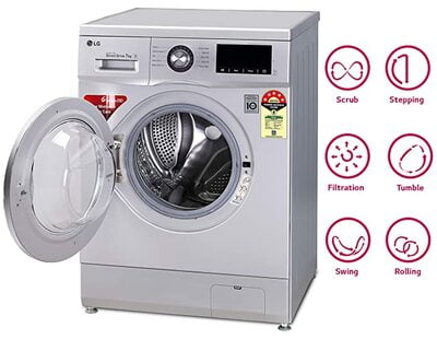 LG 7.0 Kg 5 Star Inverter Fully-Automatic Front Loading Washing Machine (FHM1207ZDL, LG 7.0 Kg 5 Star Inverter Fully-Automatic Front Loading Washing Machine (FHM1207ZDL,