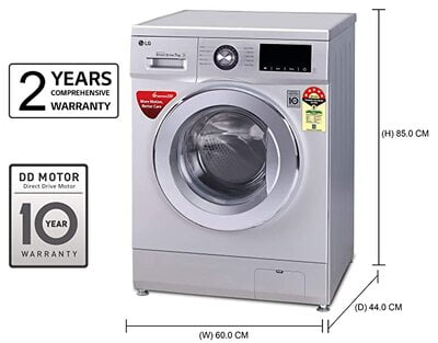 LG 7.0 Kg 5 Star Inverter Fully-Automatic Front Loading Washing Machine (FHM1207ZDL, LG 7.0 Kg 5 Star Inverter Fully-Automatic Front Loading Washing Machine (FHM1207ZDL,