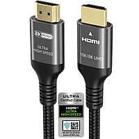 8K Ultra High Speed HDMI Cable – 8K Video & High-Speed Audio Support