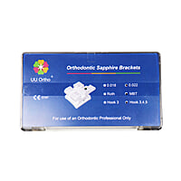 UU Ortho Mono Crystalline Sapphire Transparent Ceramic Brackets