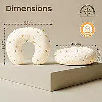 R For Rabbit - Sunggy Comfy Feeding Pillow - Abstract Beige