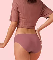 Enamor Stretch Cotton, All Day Comfort, Hipster Panty for Women - Breathable, Antimicrobial with Stain release, Inner Elastic, Full Coverage - CR17 (6PCS)