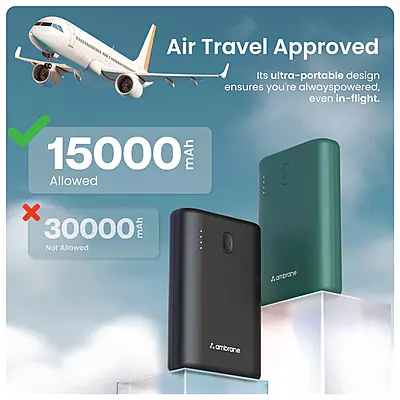 POWER BANK AMBRANE POWERLIT 45 15000 MAH