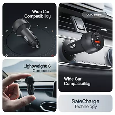 CAR CHARGER AMBRANE 51W PD C51