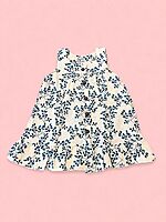 Muslin Front Open Baby Frock - Assorted Prints - Pack of 1