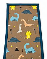 Korai Mat Baby Bed – Handcrafted Foldable River Grass Cushion Bed (3x6 ft) - Dino Doodle