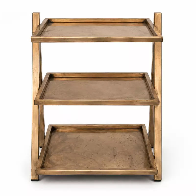 3 1 SPOON STAND GOLD