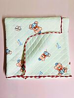 2-Layer Muslin Baby Blanket – 85x85 cm - Red Blossom Comforter 2-Layer Muslin Baby Blanket – 85x85 cm - Red Blossom Comforter