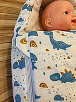 Neelam - Premium Kapok Silk Muslin Carry Nest Bed Neelam - Premium Kapok Silk Muslin Carry Nest Bed