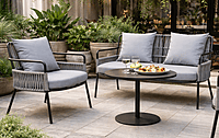 Paola Accent Outdoor Restaurant Bench