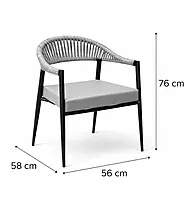 Rivera Outdoor Accent Patio Weaving Chair