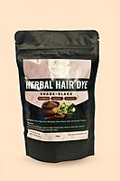 Herbal Hair Dye (Natural Black) – Nourishing, Plant-Based Color