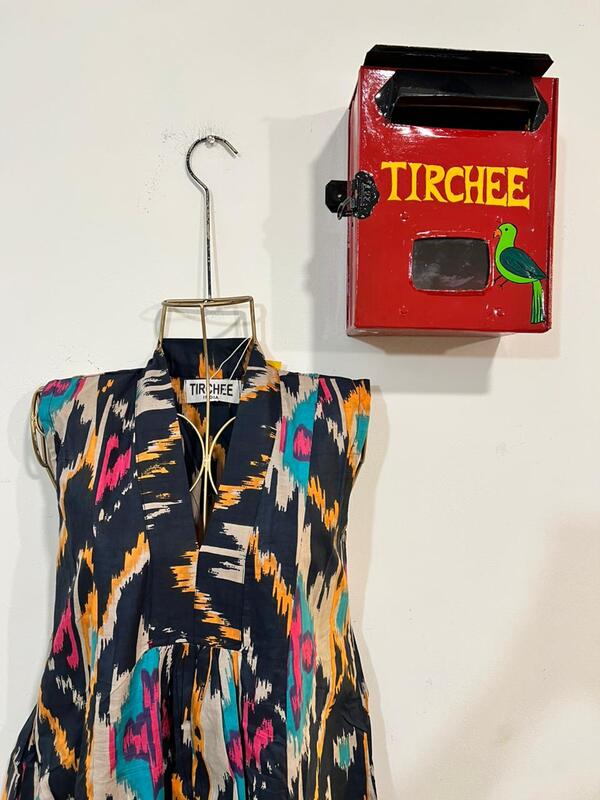 Charita's Everyday Sleeve Less Flare Dress - Black & Ikkhat